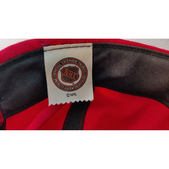 Vintage Detroit Red Wings Hockey Baseball Hat Twins Enterprise, Inc. NHL - Picture 8 of 11